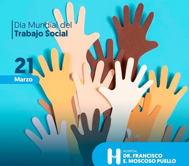  Destacan Día Mundial del Trabajo Social en el Hospital Moscoso Puello