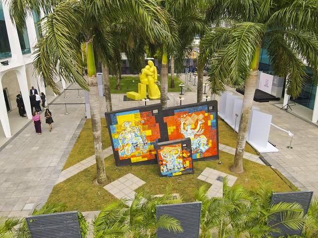  Asociación Popular inaugura espacio cultural «Paseo de las Artes» en el complejo principal de la entidad financiera