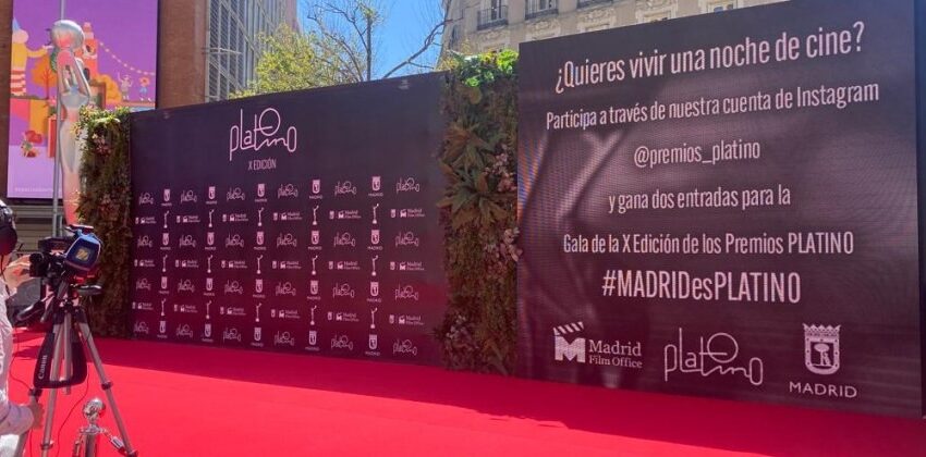  Madrid inaugura Plaza Semana en El Callao en su recta final hacia X Premios Platino