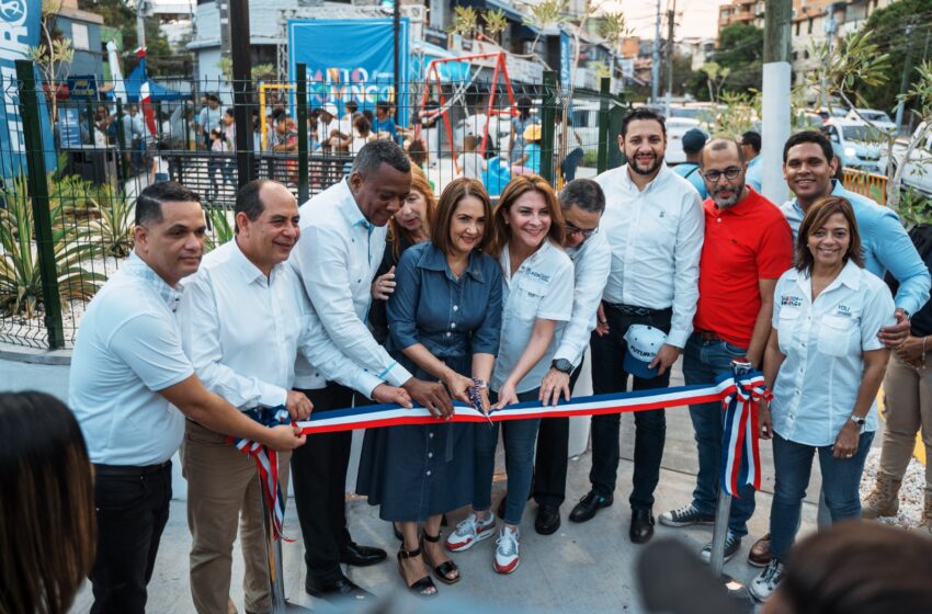  Alcaldía del Distrito Nacional y ARS Futuro transforman en un hermoso parque para toda la comunidad del sector Mata Hambre