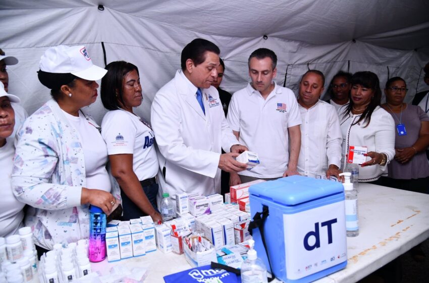  Ministerio de Salud inicia Semana de Vacunación de Las Américas en Jimaní