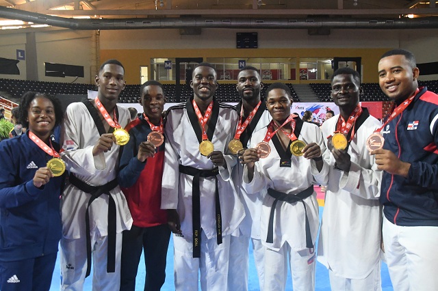  Dominicana arrasa con el oro en la modalidad TK3 del Campeonato Panamericano de Taekwondo