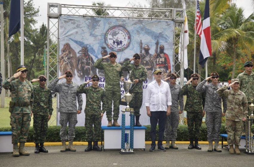  Presidente Abinader encabeza clausura de Competencia “Fuerzas Comando 2023”