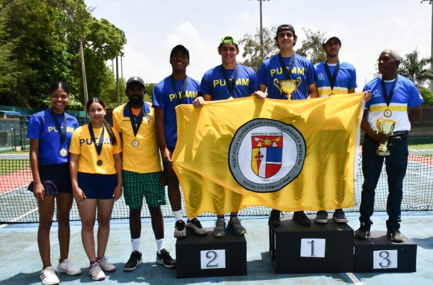  La Pucamaima gana las dos ramas del torneo de tenis del Campeonato Nacional Universitario de Miderec