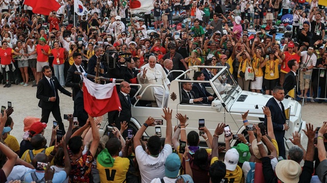  Un millón y medio de fieles asistieron a la vigilia de la Jornada Mundial de la Juventud con el papa Francisco en Lisboa