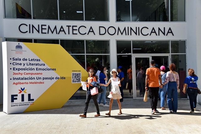  Feria del Libro 2023 con amplia cartelera de cine en la Cinemateca Dominicana