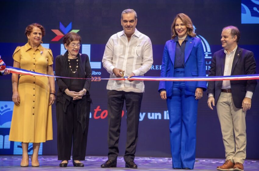  Presidente Luis Abinader inaugura la XXV Feria Internacional del Libro Santo Domingo 2023