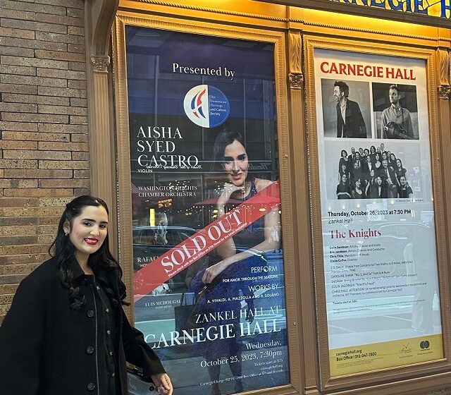  Aisha por cuarta vez sold out en el Carnegie Hall