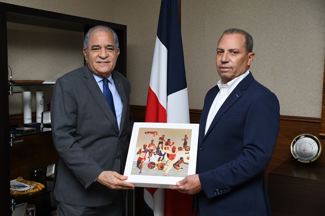  Presidente del COD y el embajador del país en Chile acuerdan programa de cara a los Juegos Panamericanos