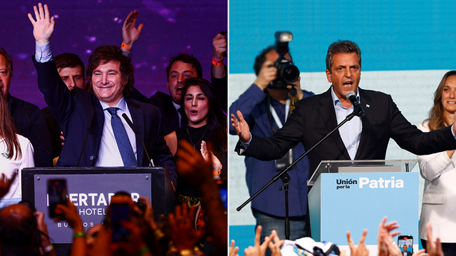  Elecciones en Argentina: el «superministro» centrista Sergio Massa y el libertario Javier Milei se disputarán la presidencia en segunda vuelta