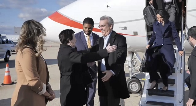  Presidente Abinader llega a Washington para reunión con Joe Biden y otros presidentes latinoamericanos