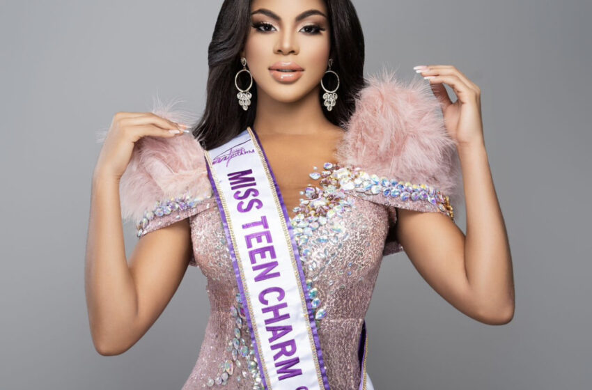  Dominicana Valery Espinal representará las islas del caribe en el Miss Teen Charm International