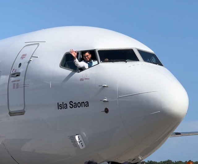  “Isla Saona”:  La sexta aeronave de Arajet que ya está en RD