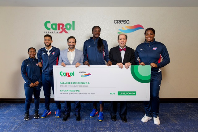  Farmacia Carol entrega incentivo a atletas CRESO ganadores en Juegos Panamericanos y Parapanamericanos 2023