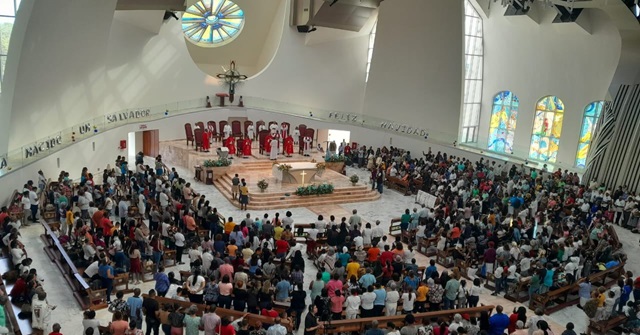  Iglesia Católica y la Cooperativa El Progreso promueven la festividad en el Santo Cristo de Bayaguana