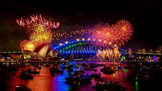  El mundo recibe el 2024: así fueron los primeros festejos de Año Nuevo