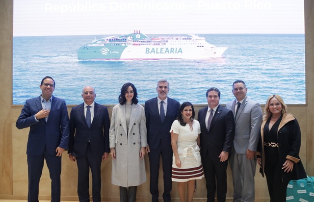  Autoridad Portuaria Dominicana y Baleária presentan en FITUR nueva ruta marítima entre RD y PR