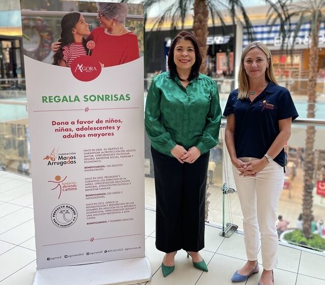  Ágora Mall impactó a 460 beneficiarios de tres fundaciones dominicanas con Regala Sonrisas