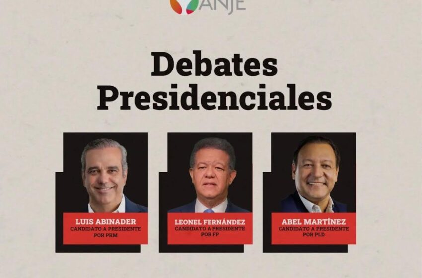  Noche de histórico debate: Leonel, Abinader y Abel