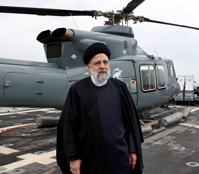  El helicóptero en el que volaba el presidente iraní, en paradero desconocido tras un aterrizaje de emergencia