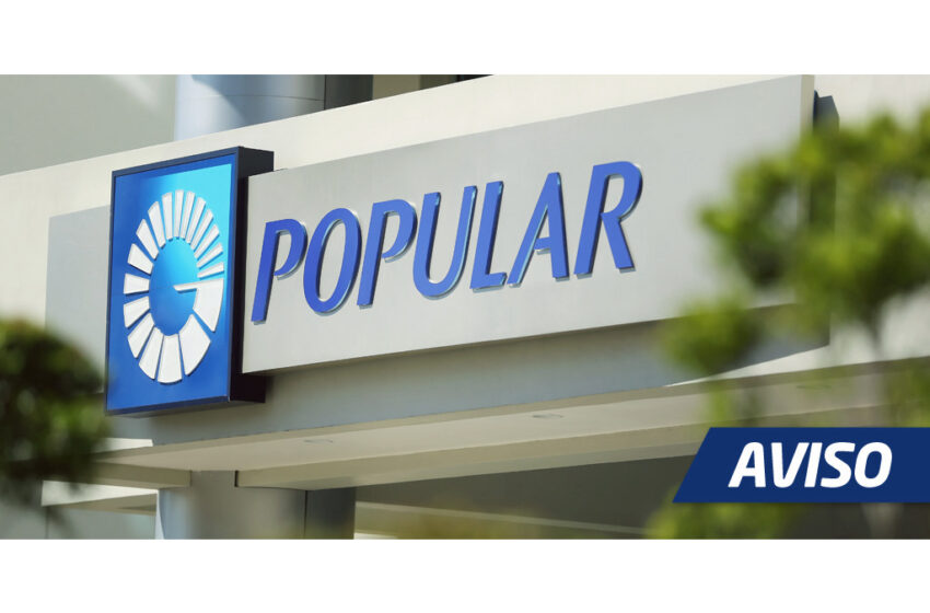  Banco Popular Dominicano informa sobre asalto a oficina Luperón