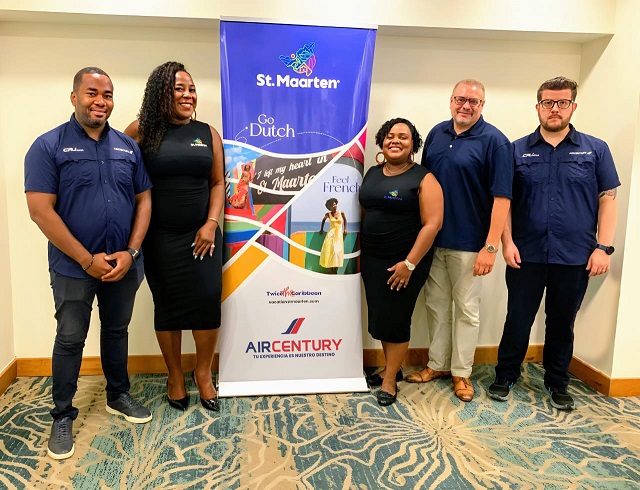  Air Century estrecha su conexión con Sint Maarten