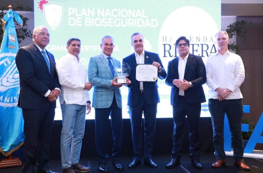  Representante de la FAO en RD felicita al presidente Abinader por avances significativos del país en reducción de niveles de subalimentación de 8,7% en 2020 a 4,6% en 2024