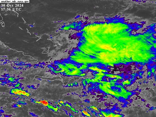  El Indomet pronostica lluvias para las próximas 24 A 48 horas por efectos de vaguada