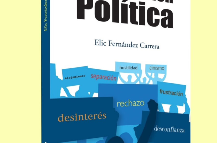  Presentarán libro Desafección Política