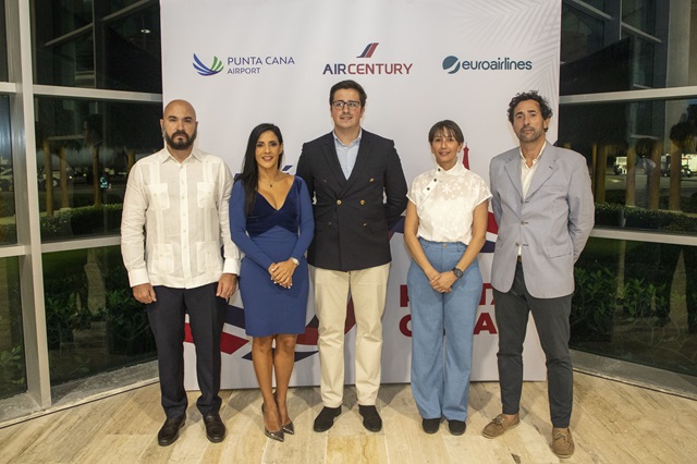  Air Century y Euroairlines comercializan ruta semanal París-Punta Cana