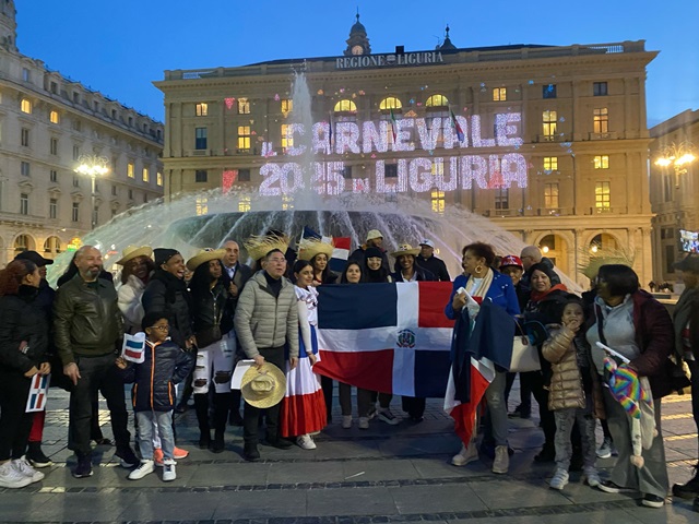  Dominicanos profesionales en Italia conmemoran 181 aniversario de la independencia dominicana