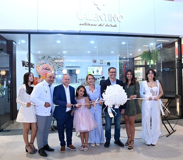  Helados Valentino inaugura nueva sucursal en San Francisco de Macorís