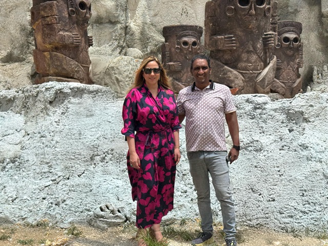  Arqueóloga dominicana Kathleen Martínez visita Aldea Estudio