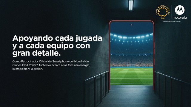  Motorola se une al Mundial de Clubes FIFA™ 2025 como Official Smartphone Partner