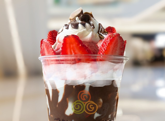  Fresa Crema propuesta de Helados Valentino