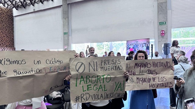  Organizaciones feministas de América Latina y el Caribe protestaron contra el nuevo Código Penal dominicano