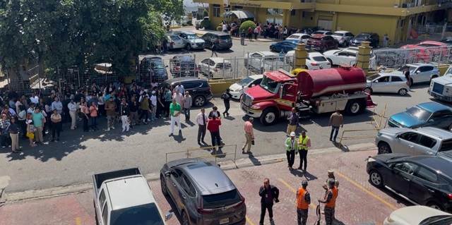  JCE informa pequeño conato de incendio en el edificio de servicios fue detectado y controlado a tiempo