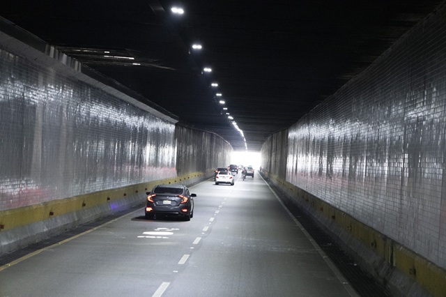  Obras Públicas cierra de manera preventiva el túnel de Las Américas por efecto de lluvias