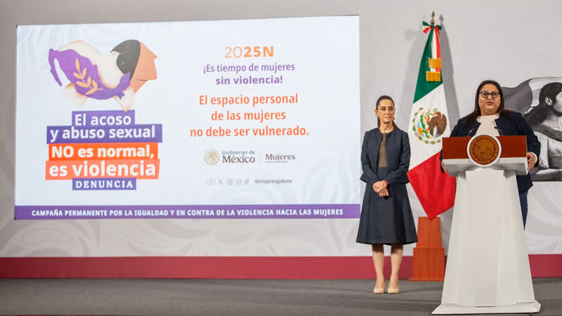  Gobierno de México presenta Plan Integral contra el abuso sexual tras acoso a presidenta Claudia Sheinbaum  