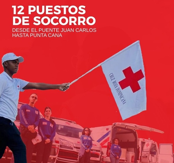  La Cruz Roja Dominicana inicia operativo de prevención por el día de La Altagracia