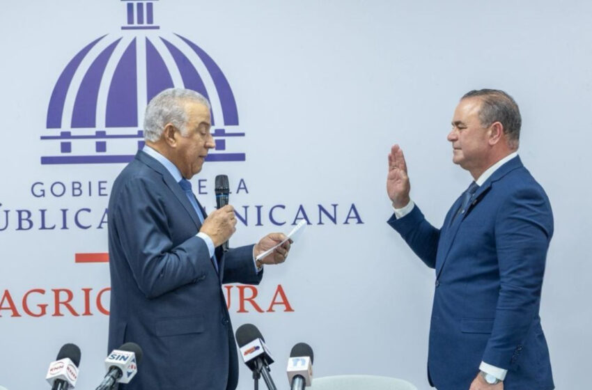  Nuevo ministro de Agricultura llama a no bajar la guardia y reafirma compromiso con la seguridad agroalimentaria