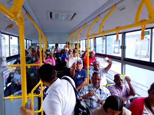  Gabinete de Transporte informa inicio del pago de la tarifa en el Corredor Independencia a partir del martes 10 de marzo