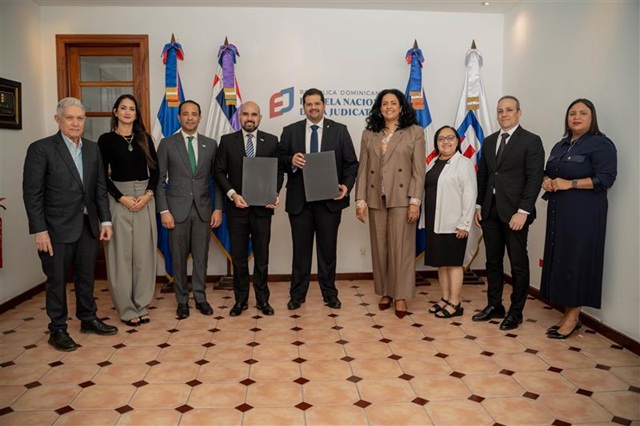  Escuela Nacional de la Judicatura y ANJE desarrollarán estudio sobre impacto de la justicia en los sectores productivos