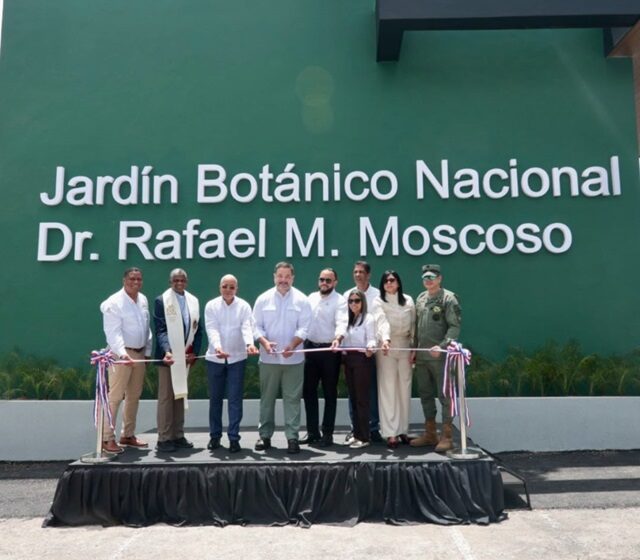  Medio Ambiente inaugura primera etapa de modernización del Jardín Botánico Nacional