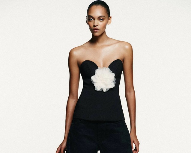  Por siempre negro, cómo combinar las blusas largas este verano 2026