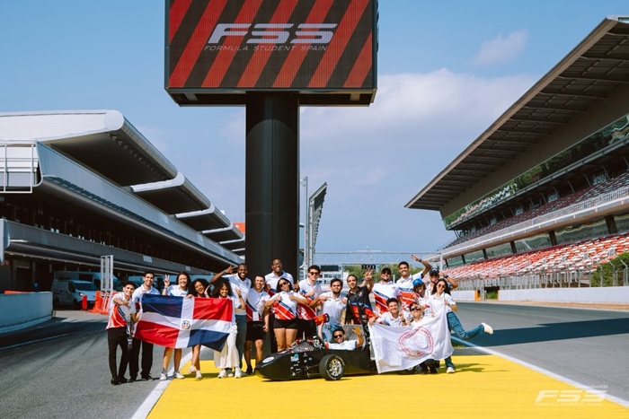  Apolo 27 GT de INTEC conquista premio en Formula Student Spain en histórica participación dominicana