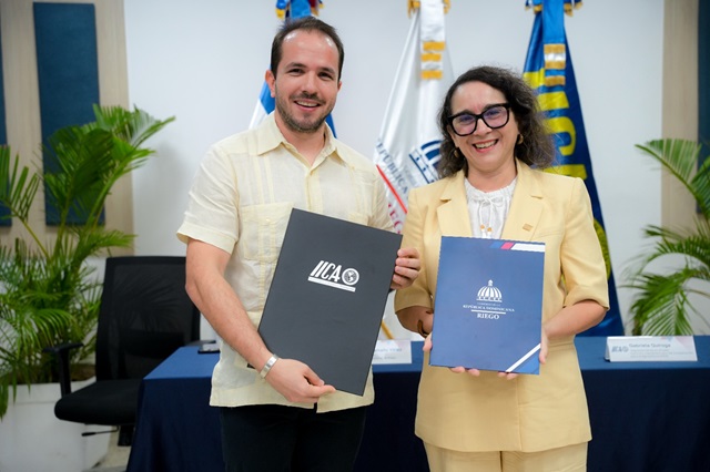  TNR e IICA unen esfuerzos para potenciar la modernización agrícola en República Dominicana