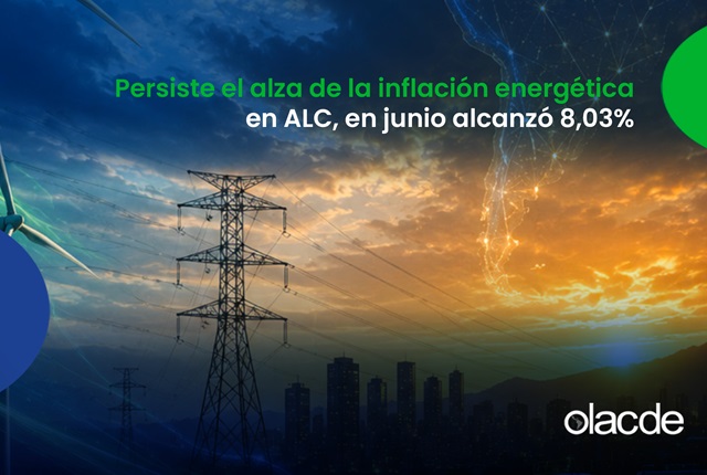 Persiste el alza de la inflación energética en América Latina y el Caribe, en junio alcanzó 8,03%