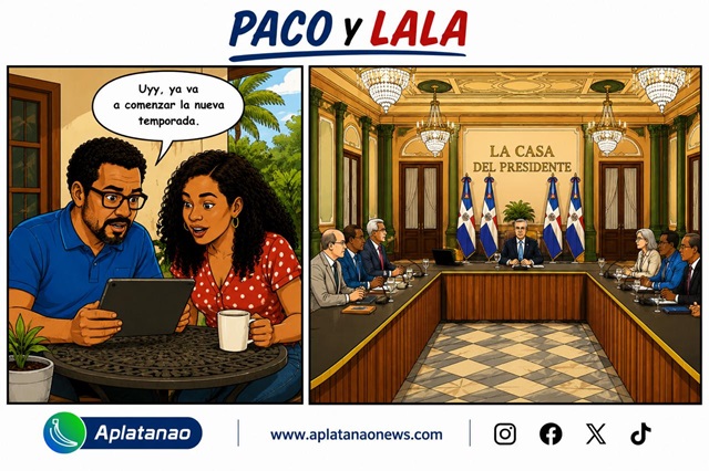  Paco y Lala atentos a la nueva serie