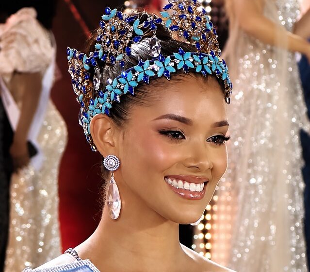  Las joyas de Gisselle Mancebo resplandecieron en la coronación de Joheirry Mola como Miss Mundo 2026